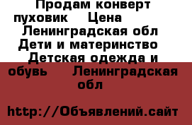 Продам конверт пуховик! › Цена ­ 3 000 - Ленинградская обл. Дети и материнство » Детская одежда и обувь   . Ленинградская обл.